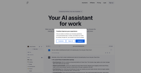 Empowering AI assistant with customizable features and limitless capabilities, including chat with files and internet browsing