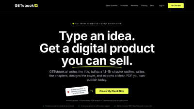 GETebook.ai - AI tool for productivity