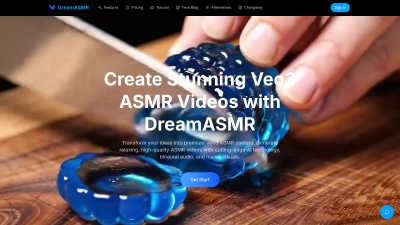 DreamASMR - AI tool for productivity