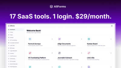 AllForms - AI tool for productivity