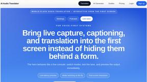 AI Audio Translator - AI tool for Audio & Music