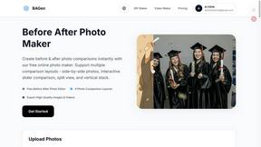 Before After Photo Maker - AI tool for Design Tools