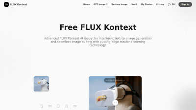 FLUX Kontext - AI tool for productivity
