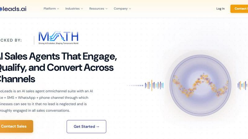 EchoLeads AI application interface and features