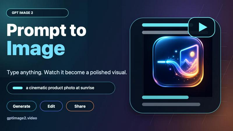 GPT Image 2 Video application interface and features