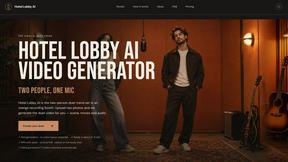 Hotel Lobby AI - AI tool for Audio & Music