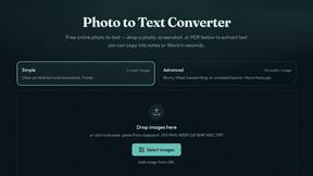 Photo to Text Converter - AI tool for AI Assistants