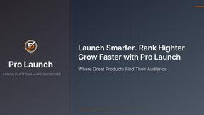Pro Launch - AI tool for Launch Platforms