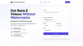Sora 2 Without Watermark - AI tool for productivity