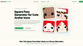 Square Face Generator - AI tool for Image & Photo