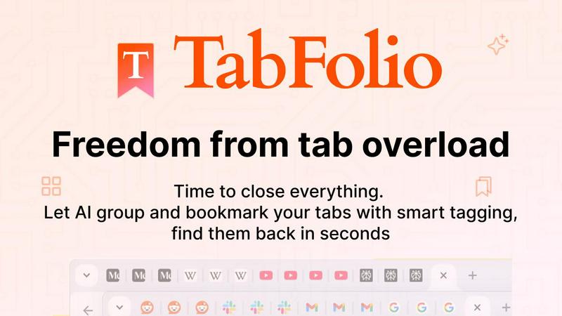 Tab Folio application interface and features