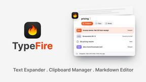 TypeFire - AI tool for Productivity & Management