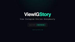 ViewIGStory - AI tool for Social Media